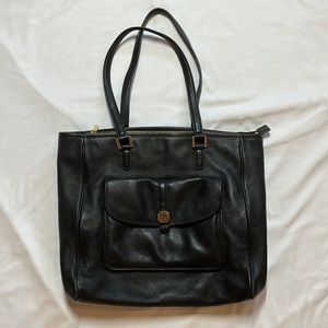 100% authentic Tory Burch Black Tote bag